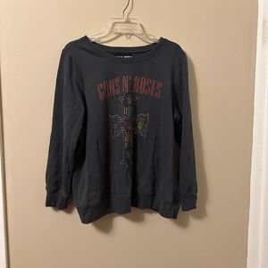 Guns N Roses crew neck sweatshirt